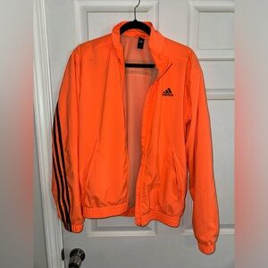 Adidas Men’s Orange Jacket - Size XS